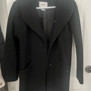 Wilfred Elegant Black Coat